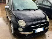 Begagnad Fiat 500 95 HK (69 kW) 2010 Svart Sedan