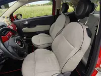 Usata Fiat 500 Lounge 69 CV (50 kW) 2010 Rosso Utilitaria