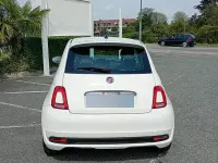 Usata Fiat 500 95 CV (69 kW) 2018 Bianco Berlina