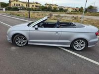 Usata Audi A3 Cabriolet Ambition 110 CV (80 kW) 2015 Argento Cabrio