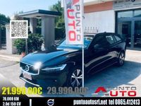 Usata Volvo V60 150 CV (110 kW) 2020 Nero(met.) Station wagon