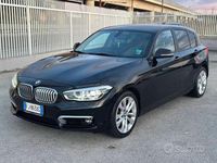 Usata BMW 118 150 CV (110 kW) 2017 Nero Utilitaria