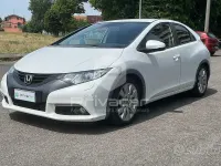 Usata Honda Civic Lifestyle 120 CV (88 kW) 2013 Bianco Utilitaria