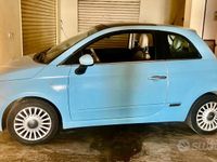 Usata Fiat 500 Lounge 69 CV (50 kW) 2008 Blu Berlina