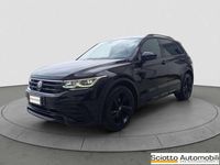 Usata VW Tiguan R-line 150 CV (110 kW) 2022 Nero SUV