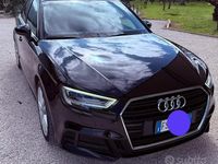 Usata Audi A3 S-Line 150 CV (110 kW) 2019 Nero Berlina
