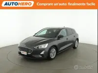 Usata Ford Focus Titanium 125 CV (91 kW) 2018 Nero Berlina