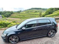 Usata VW Golf VII GTD 150 CV (110 kW) 2016 Nero Berlina