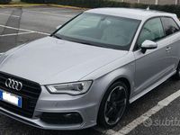 Usata Audi A3 Ambition 150 CV (110 kW) 2015 Argento Berlina