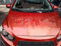 Usata Chevrolet Aveo 86 CV (63 kW) 2011 Rosso Berlina