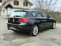 Usata BMW 118 Sport Line 150 CV (110 kW) 2018 Nero Utilitaria
