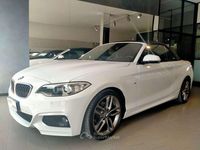 Usata BMW 218 M Sport 150 CV (110 kW) 2017 Alpinweiss Cabrio