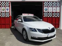Begagnad Skoda Octavia G-TEC Executive 131 HK (96 kW) 2019 Vit Kombi
