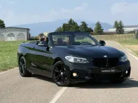 Usata BMW 220 M Sport 190 CV (139 kW) 2015 Nero Cabrio