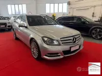 Usata Mercedes C220 Avantgarde 170 CV (125 kW) 2013 Argento Station wagon