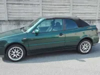 Usata VW Golf Highline 110 CV (80 kW) 1999 Verde Cabrio