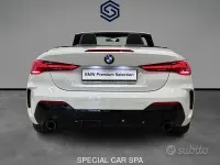 Usata BMW 420 Cabriolet M Sport 190 CV (139 kW) 2024 Bianco Cabrio