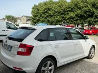 Usata Skoda Rapid Ambition 90 CV (66 kW) 2015 Bianco Utilitaria
