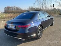 Usata Mercedes S580 Premium 693 CV (509 kW) 2022 Blu Berlina