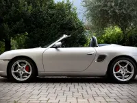 Usata Porsche Boxster 260 CV (191 kW) 2003 Argento Cabrio