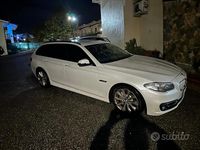 Usata BMW 525 218 CV (160 kW) 2014 Bianco Berlina