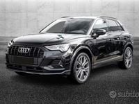 Usata Audi Q3 Advanced 150 CV (110 kW) 2021 Nero metallizzato SUV
