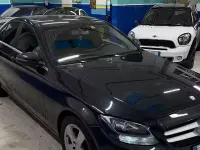 Usata Mercedes C180 Premium 116 CV (85 kW) 2016 Blu Berlina