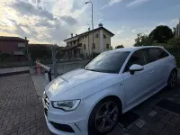 Usata Audi A3 S-Line 110 CV (80 kW) 2015 Bianco Berlina