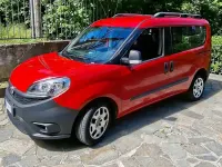 Usata Fiat Doblò Easy 105 CV (77 kW) 2015 Rosso Monovolume