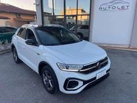 Usata VW T-Roc R-line 110 CV (80 kW) 2022 Bianco SUV