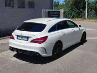 Usata Mercedes CLA220 Shooting Brake AMG Line Premium 184 CV (135 kW) 2017 Bianco Station wagon