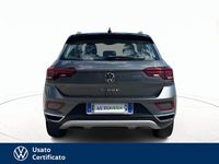 Usata VW T-Roc Style 110 CV (80 kW) 2022 Nero / pastello SUV