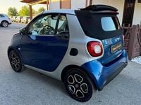 Usata Smart ForTwo Cabrio 71 CV (52 kW) 2016 Blu/azzurro Cabrio