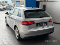 Usata Audi A3 150 CV (110 kW) 2019 Grigio Berlina