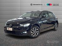 Usata VW Polo Life 95 CV (69 kW) 2023 Nero Utilitaria