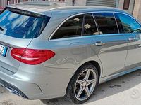 Usata Mercedes C220 Premium 170 CV (125 kW) 2015 Grigio Station wagon