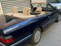 Usata Mercedes E200 136 CV (100 kW) 1995 Bluazzurro Cabrio