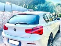 Usata BMW 114 95 CV (69 kW) 2017 Bianco Utilitaria