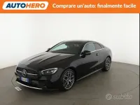 Usata Mercedes E220 Premium Plus 195 CV (143 kW) 2022 Nero Coupé