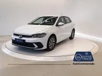 Usata VW Polo Life 95 CV (69 kW) 2023 Bianco Utilitaria