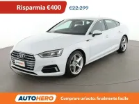 Begagnad Audi A5 Sport 190 HK (139 kW) 2019 Vit Sportkupé