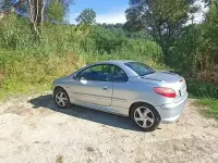 Usata Peugeot 206 CC 109 CV (80 kW) 2002 Grigio Cabrio