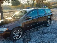 Usata Volvo V50 109 CV (80 kW) 2010 Nero Station wagon