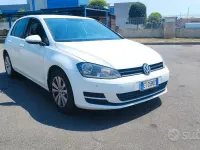 Usata VW Golf VII Highline 105 CV (77 kW) 2013 Bianco Berlina