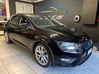 Usata Seat Leon FR 150 CV (110 kW) 2015 Nero Berlina