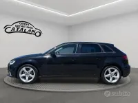 Usata Audi A3 Sport 116 CV (85 kW) 2018 Nero Berlina