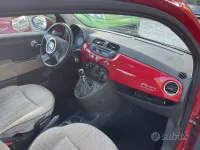 Usata Fiat 500 Lounge 69 CV (50 kW) 2010 Rosso Berlina