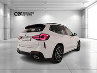 Usata BMW X3 M Sport 2022 Bianco SUV