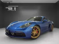 Usata Porsche 718 Cayman GTS 365 CV (268 kW) 2018 Blu Coupé