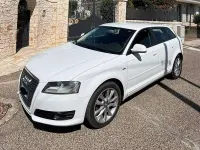 Usata Audi A3 Attraction 140 CV (102 kW) 2009 Nero Utilitaria